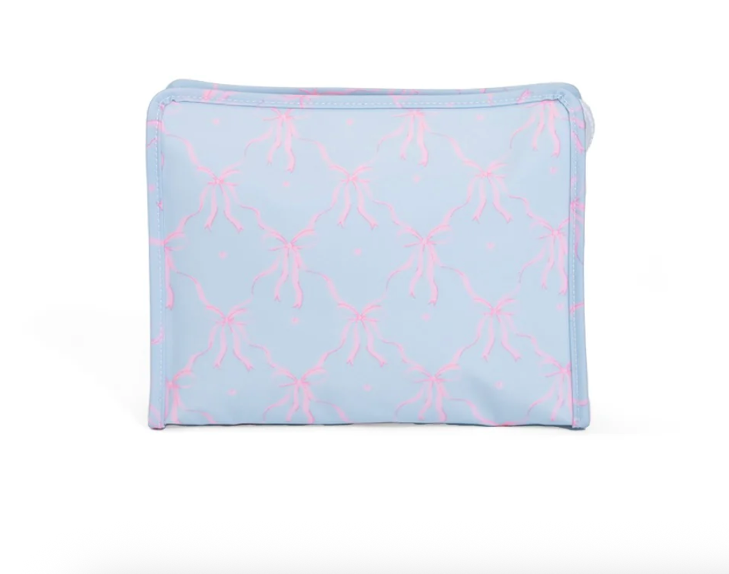 ROADIE LARGE Zip Pouch - ELOISE BOW from Anderson Parker