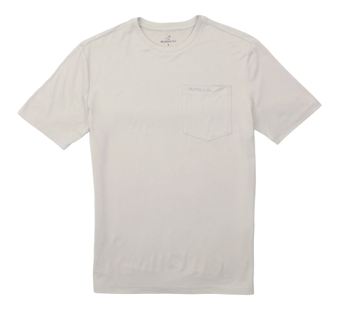 Ravine Pocket SS Tee - Glacier from Anderson Parker