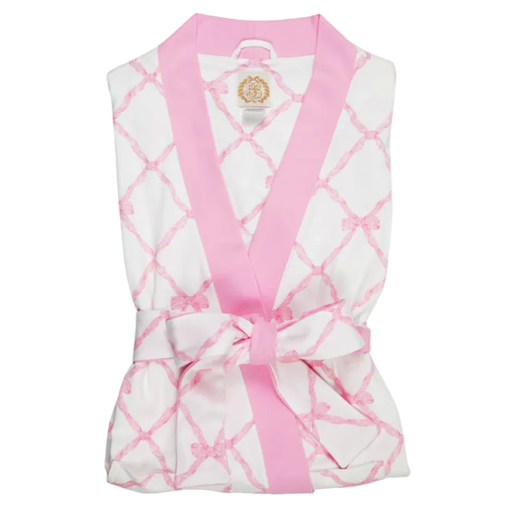 Ready or Not Robe (Women) - Belle Meade Bow with Pier Party Pink from Anderson Parker