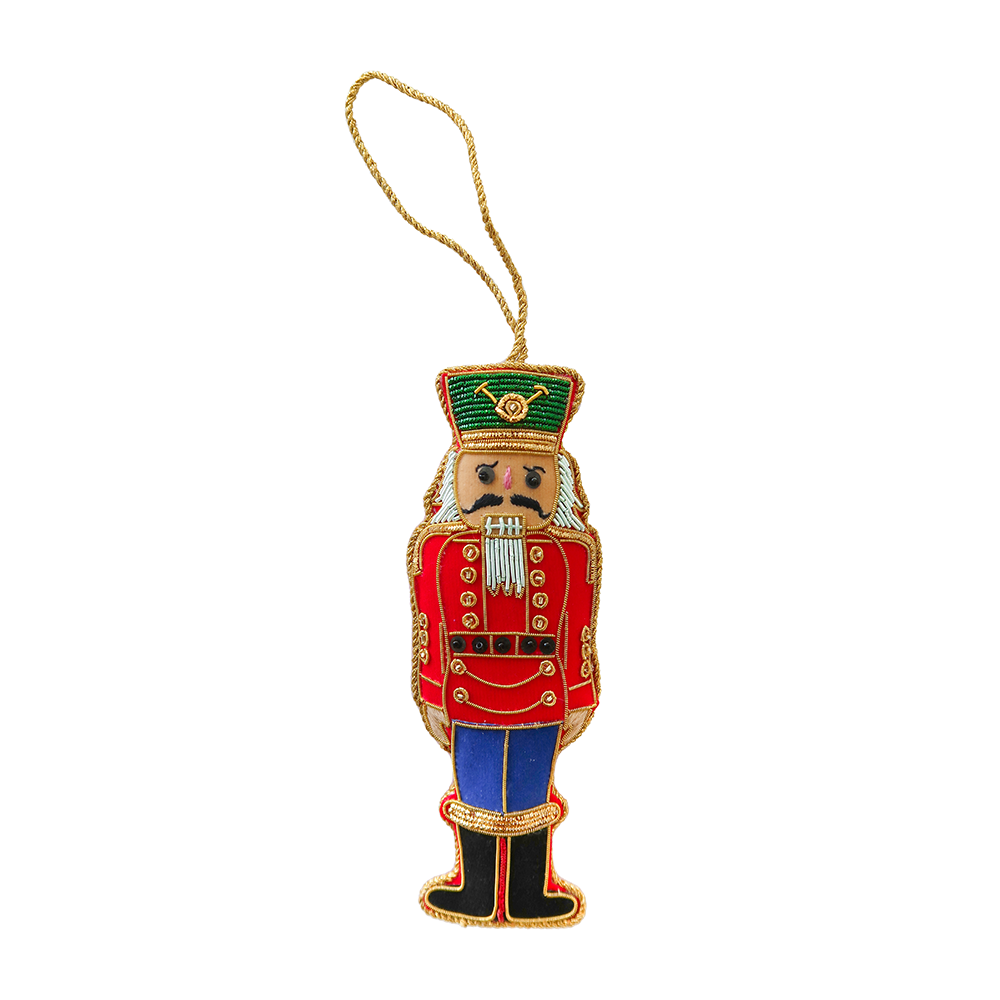 Red & Blue Nutcracker Ornament from Anderson Parker