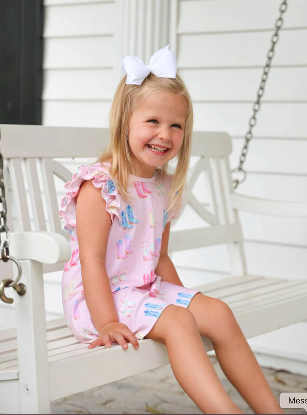 Ruehling Ruffle Dress - Cute to Boot from Anderson Parker