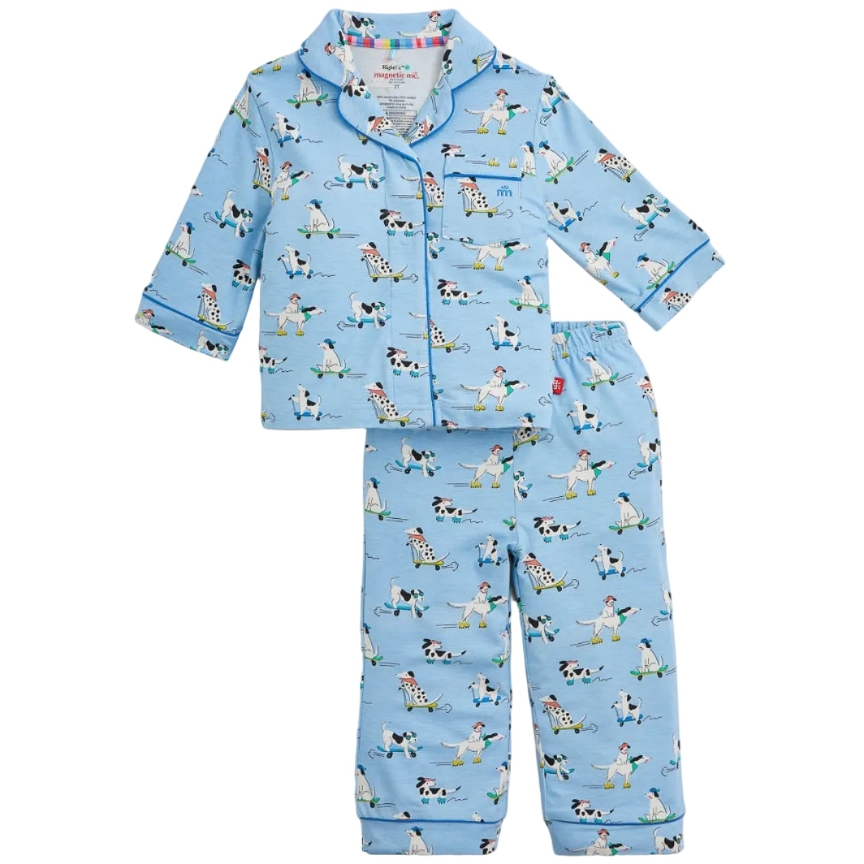 Ruff Riders L/s Pj Set W/ Piping from Anderson Parker