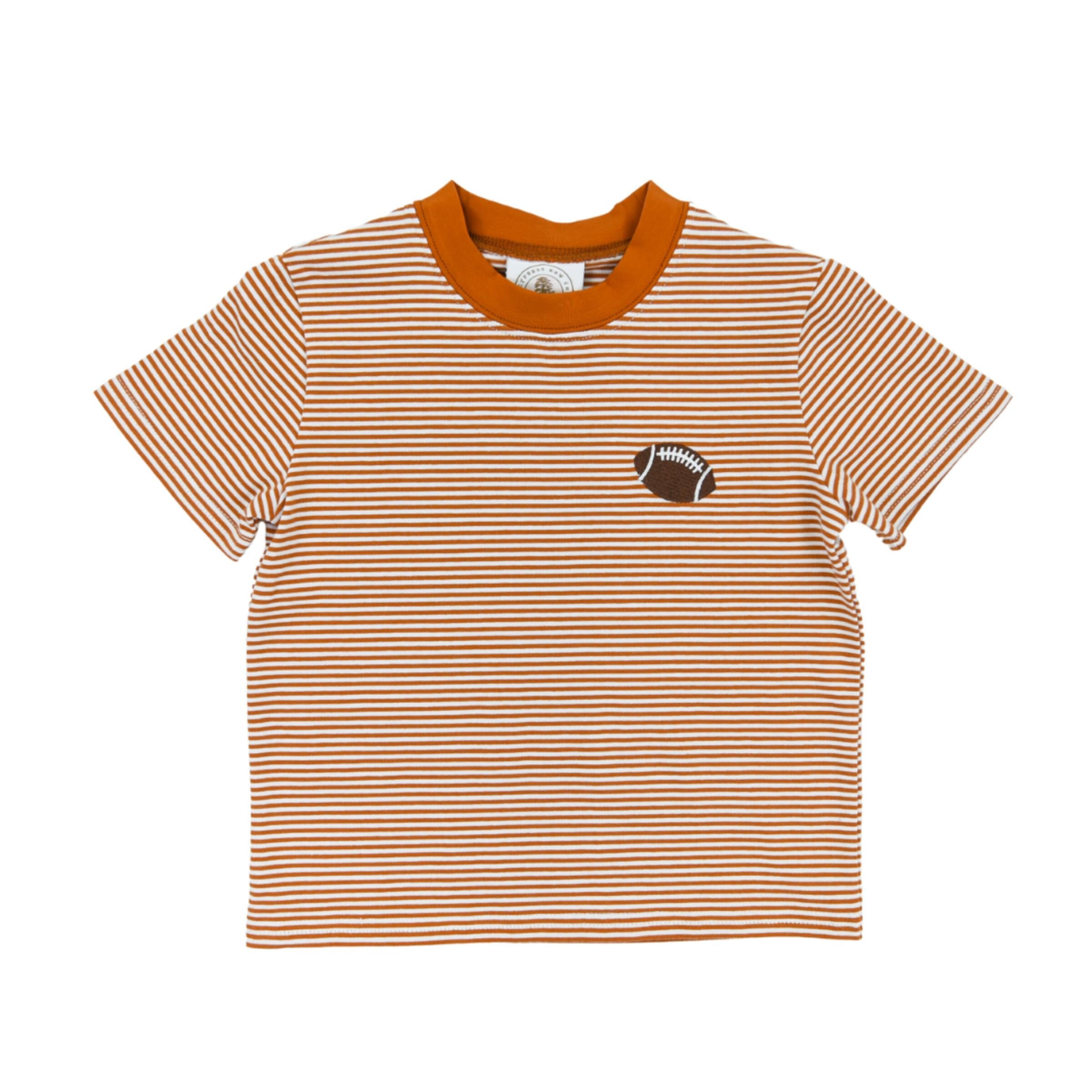 Rust Stripe Tailgate T-shirt from Anderson Parker