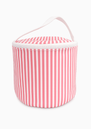 SNACK BAG - Pimlico Stripe Dusty Rose from Anderson Parker