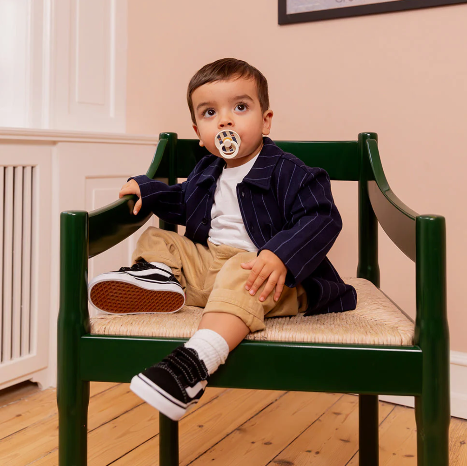 STUDIO Colour 2 Pack Pin - Ivory Steel Blue Mix from Anderson Parker