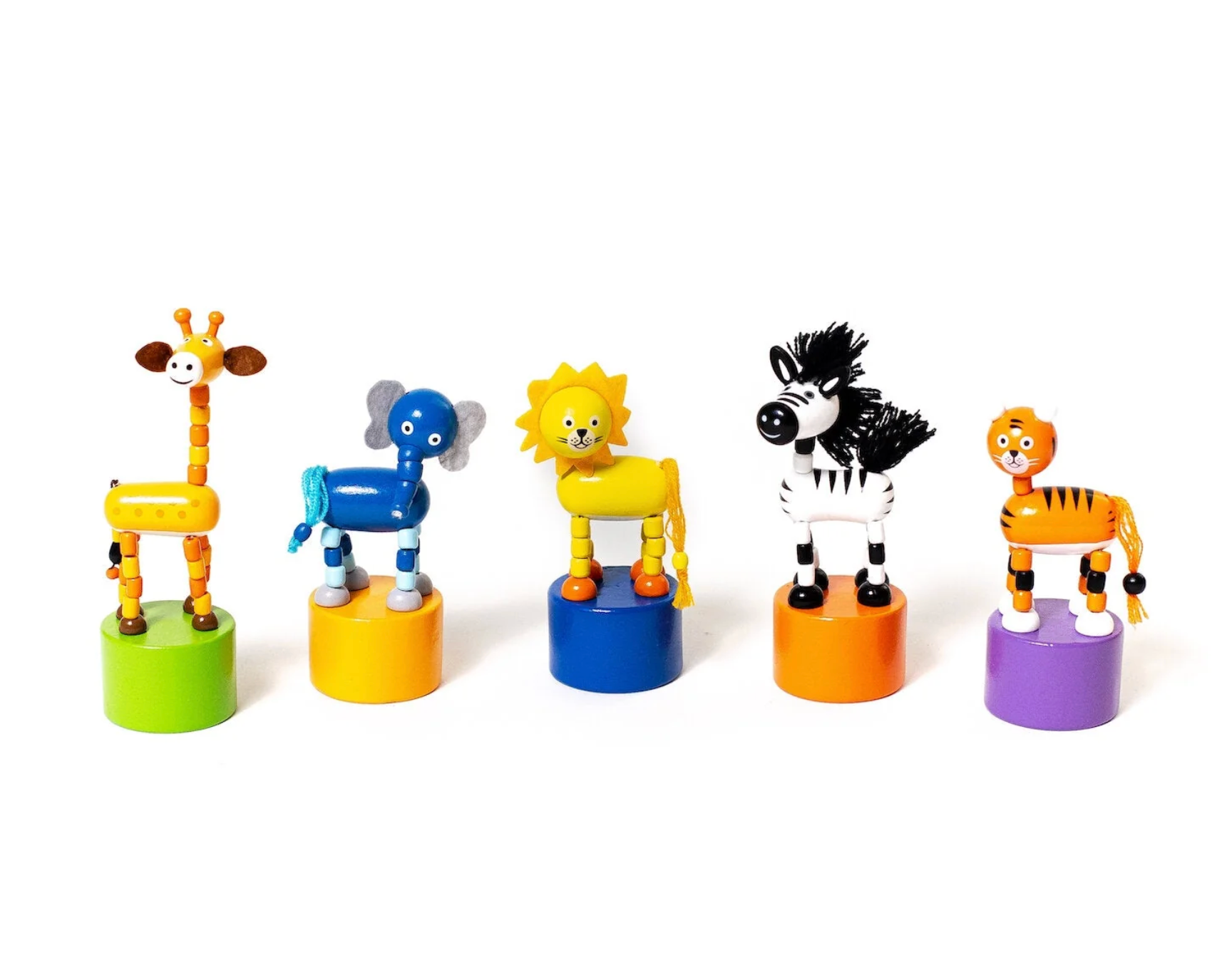 Safari Push Puppets from Anderson Parker