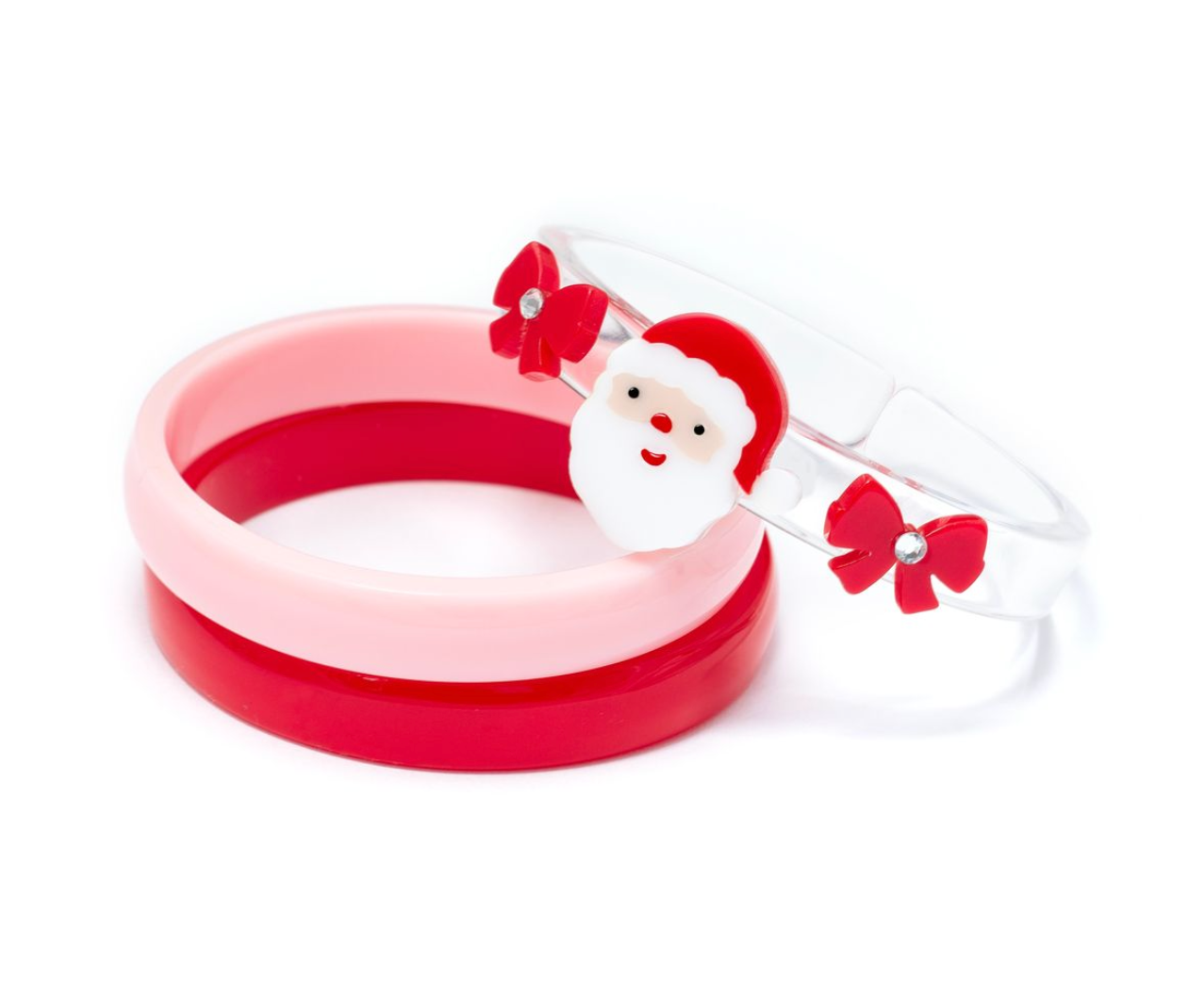 Santa Bows Red Bangles from Anderson Parker