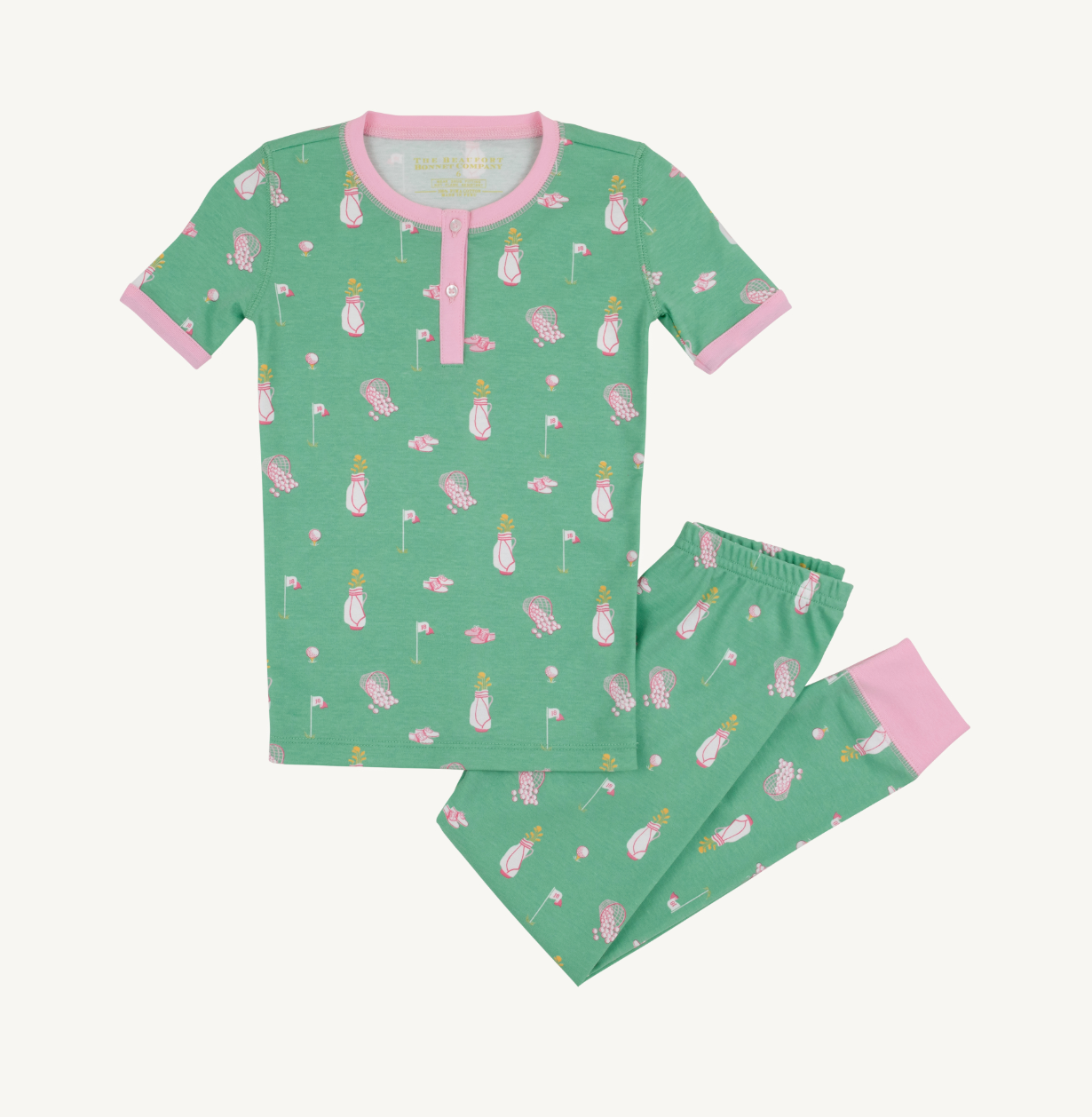 Sara Janes Short Sleeve Set - Clubhouse Couture (Pier Party Pink)/Pier Party Pink from Anderson Parker