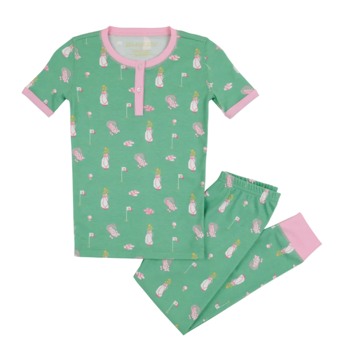 Sara Janes Short Sleeve Set - Clubhouse Couture (Pier Party Pink)/Pier Party Pink from Anderson Parker