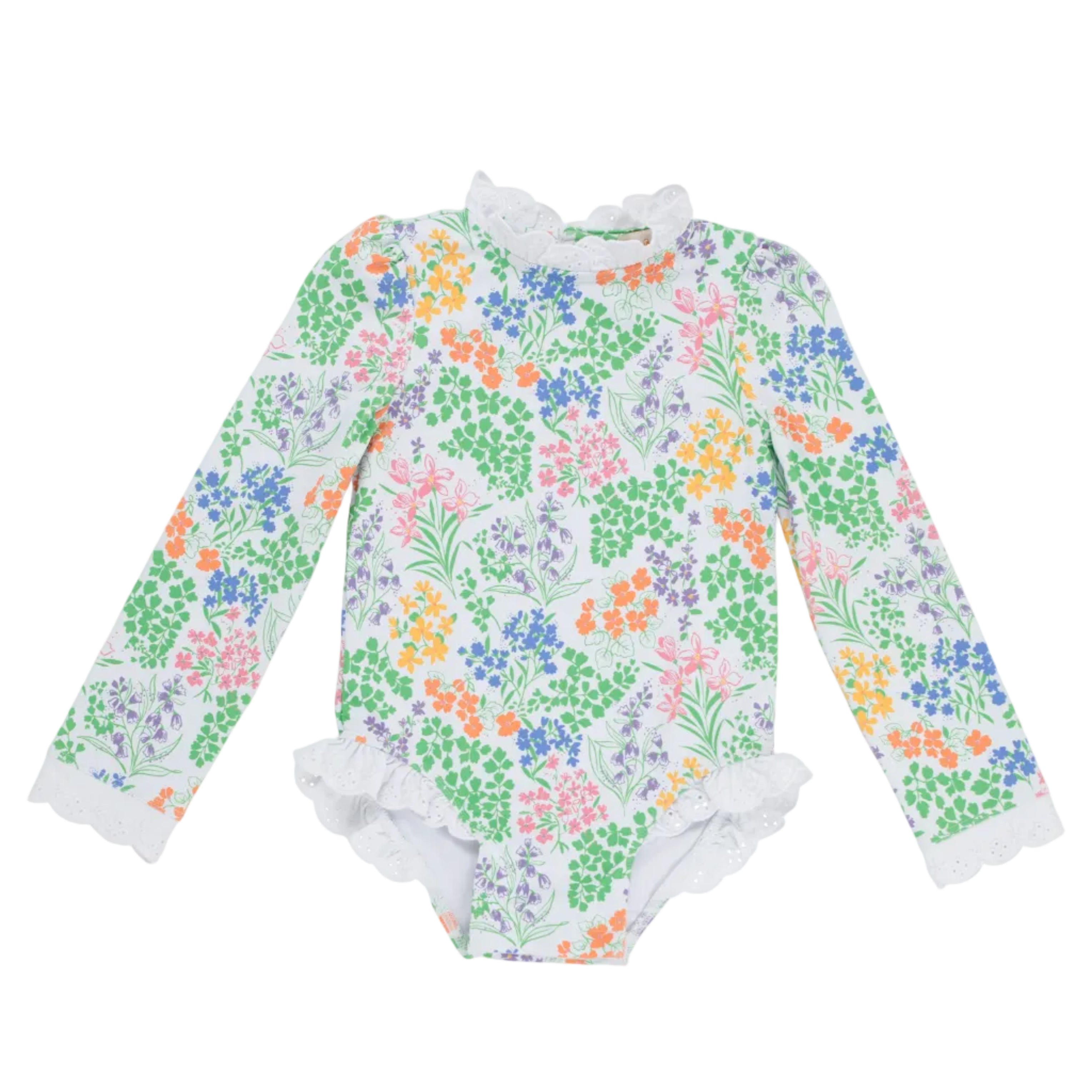 Sarasota Surf-Suit - Gaston St Garden/Worth Ave White from Anderson Parker