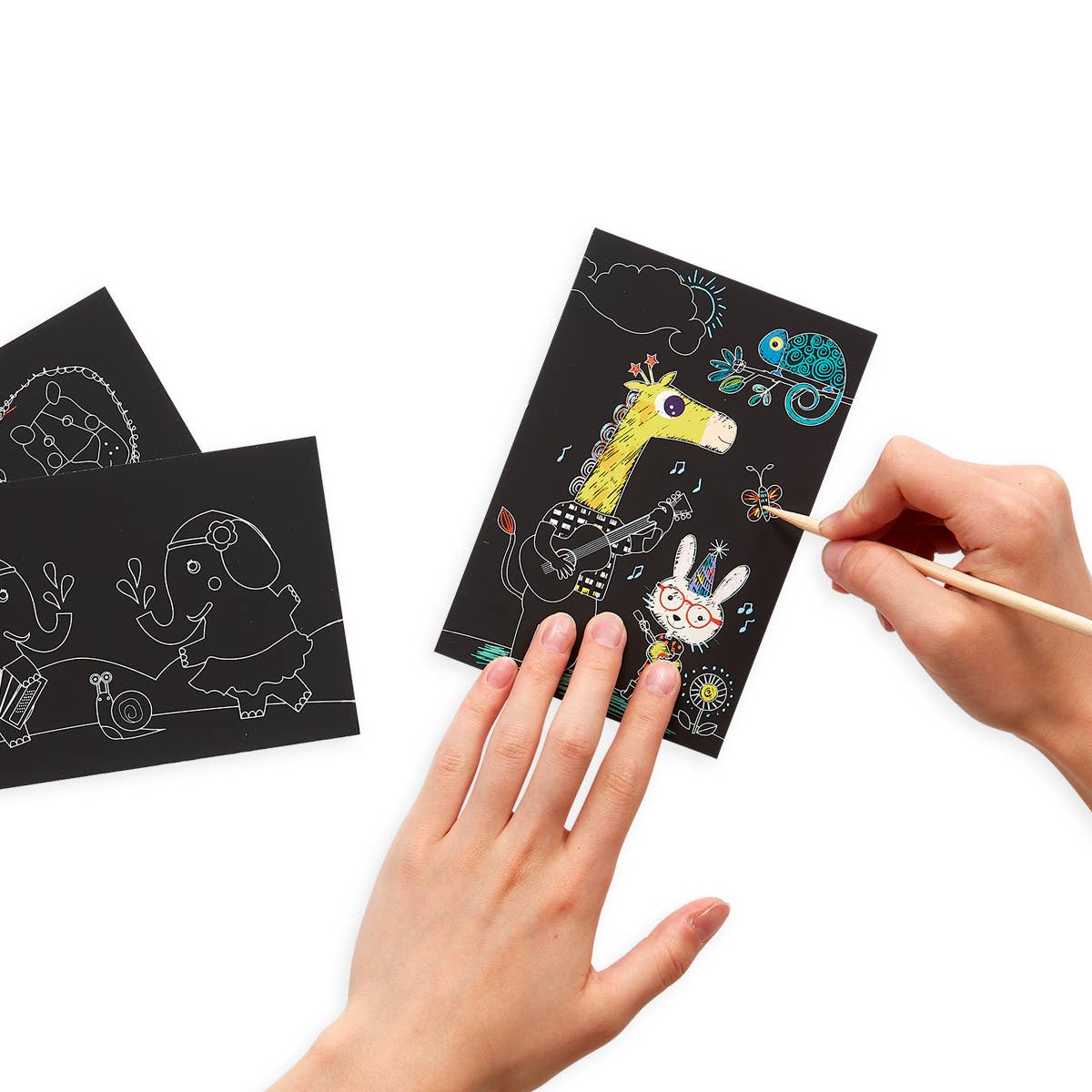 Scratch & Scribble: Mini Kit - Safari Party from Anderson Parker