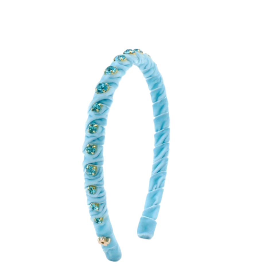 Poppyland Headband Velvet Stones from Anderson Parker