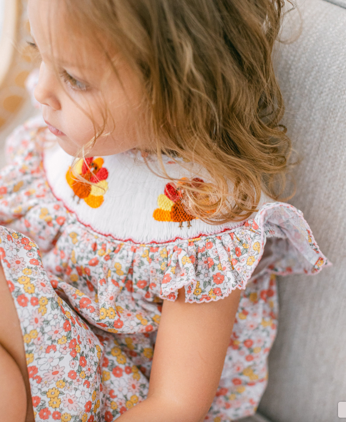 Floral Turkey Dress from Anderson Parker