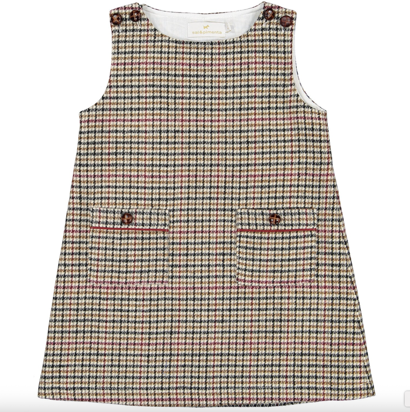 Chestnut A-Line Dress & Bow Shirt from Anderson Parker