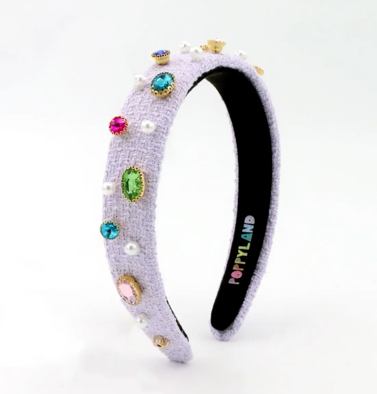 Tweed Light Purple Headband from Anderson Parker