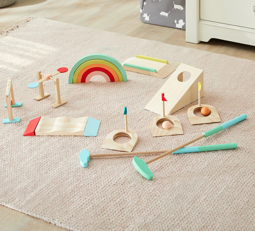 Good Wood Mini Golf Game from Anderson Parker