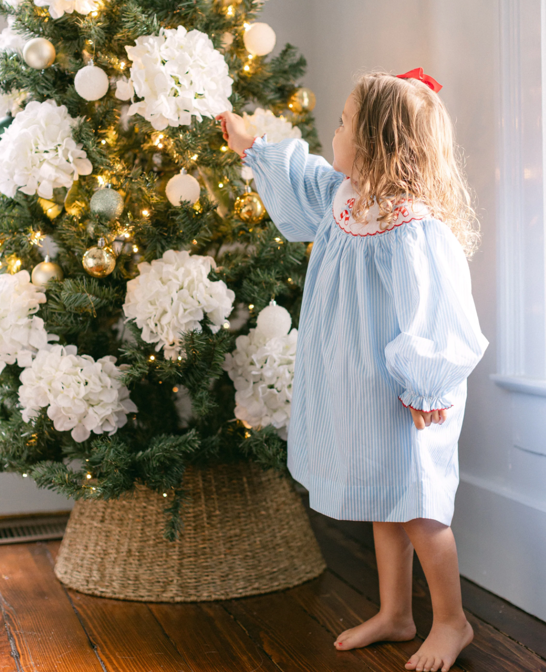 Blue Candy Cane Dress from Anderson Parker