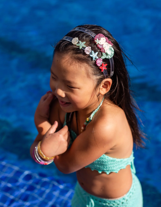 Seashells Pearlized Headband from Anderson Parker