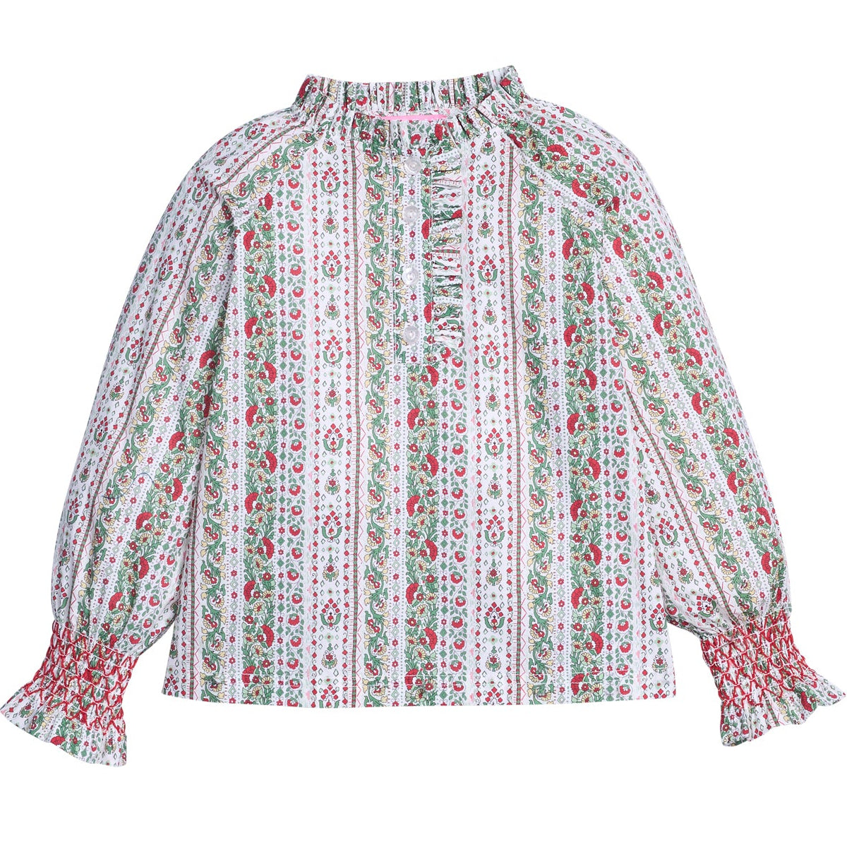 Shannon Top - St Moritz Floral Stripe from Anderson Parker