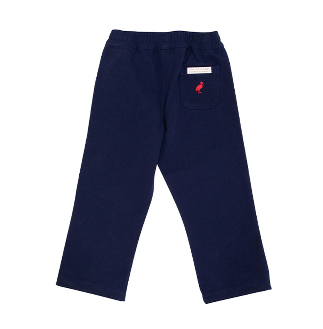 Sheffield Pants - Twill - Nantucket Navy/Richmond Red from Anderson Parker