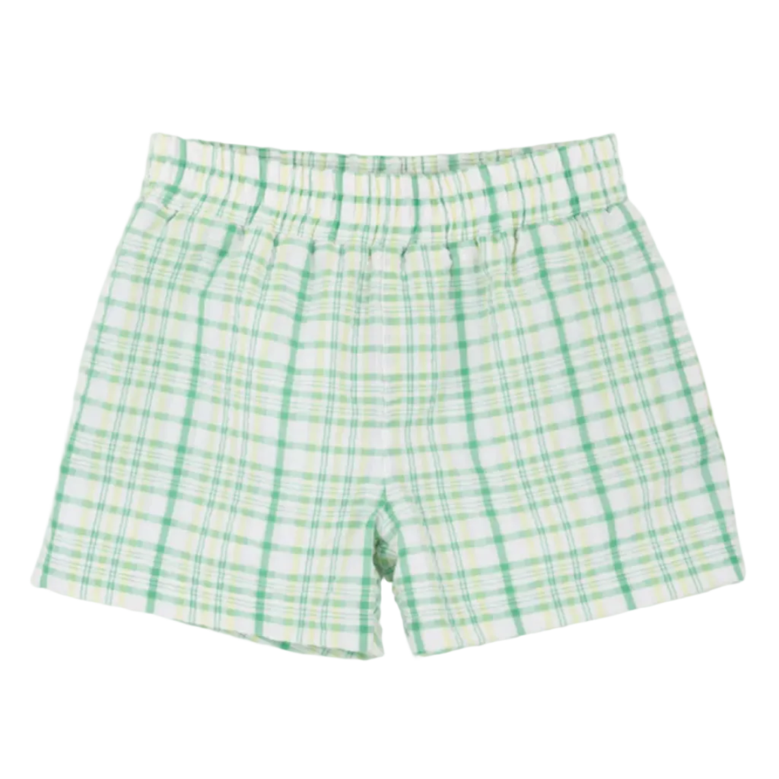 Sheffield Shorts - Seersucker - Gibson Island Green and Lake Worth Yellow Seersucker/Gibson Island Green from Anderson Parker