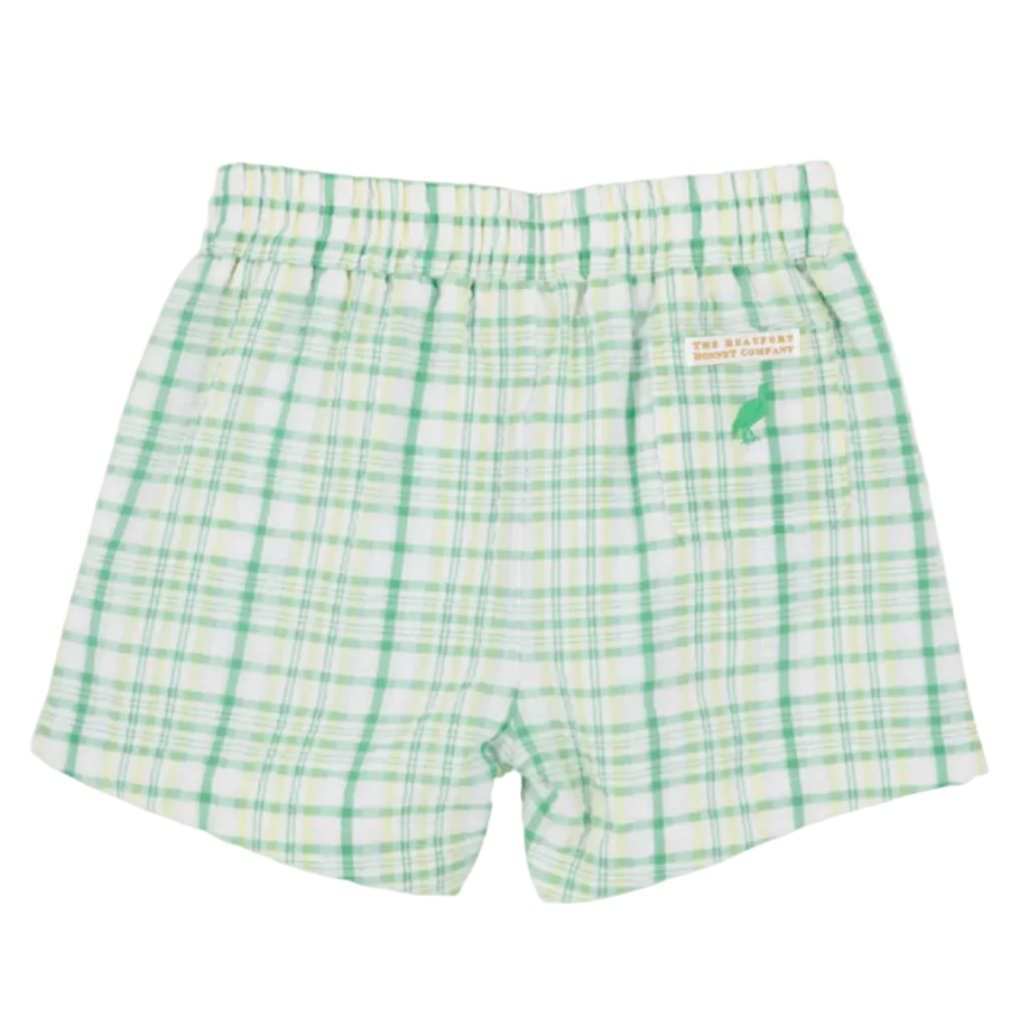 Sheffield Shorts - Seersucker - Gibson Island Green and Lake Worth Yellow Seersucker/Gibson Island Green from Anderson Parker