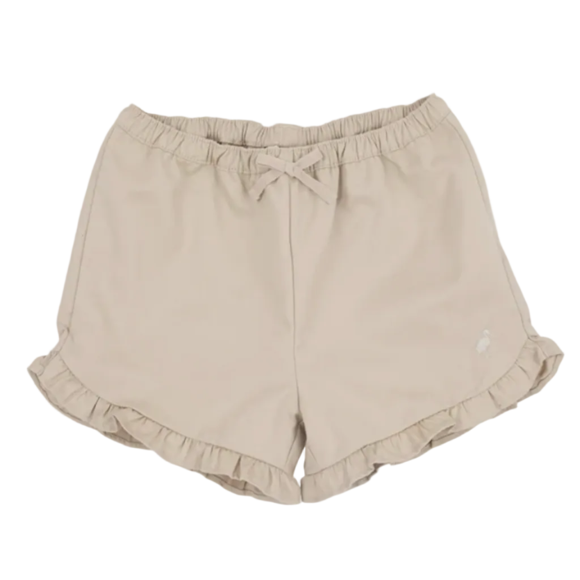 Shelby Anne Shorts (Twill) - Keeneland Khaki with Keeneland Khaki Stork from Anderson Parker