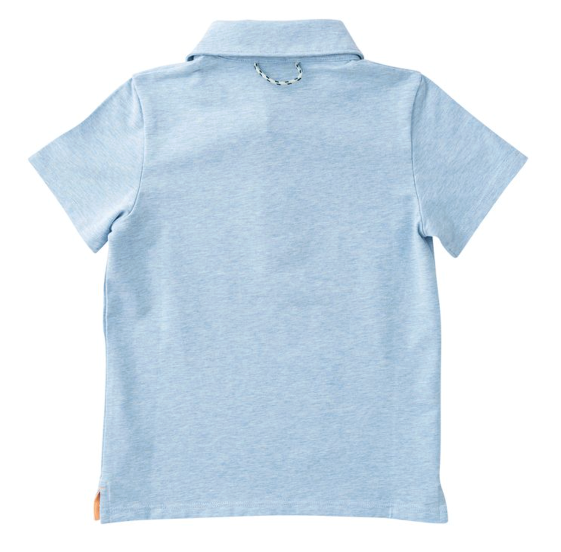 Short Sleeve Too Cool for School Polo - Windsurfer Heather from Anderson Parker