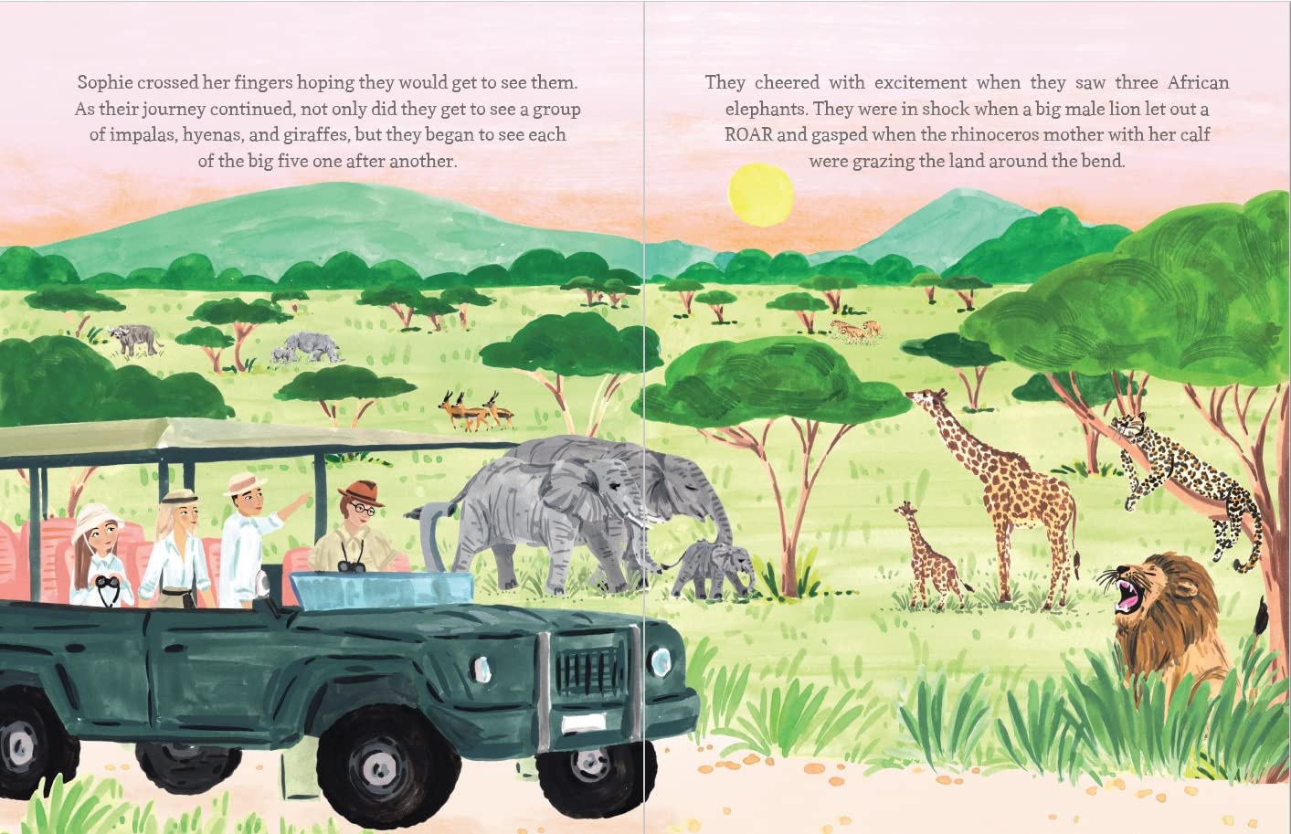 Sightseeing Sophie Cape Towm from Anderson Parker