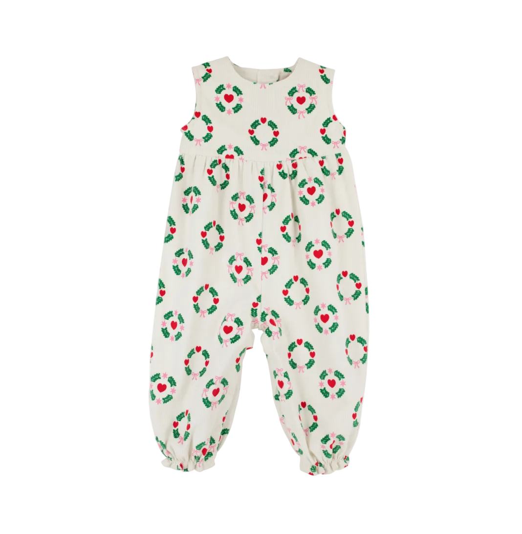 Sleeveless Rebecca Romper - Rollins Wreaths from Anderson Parker