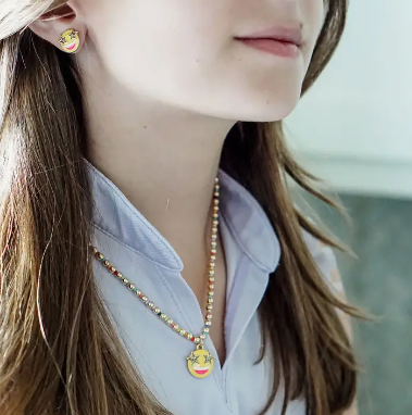 Smiley Face Necklace from Anderson Parker