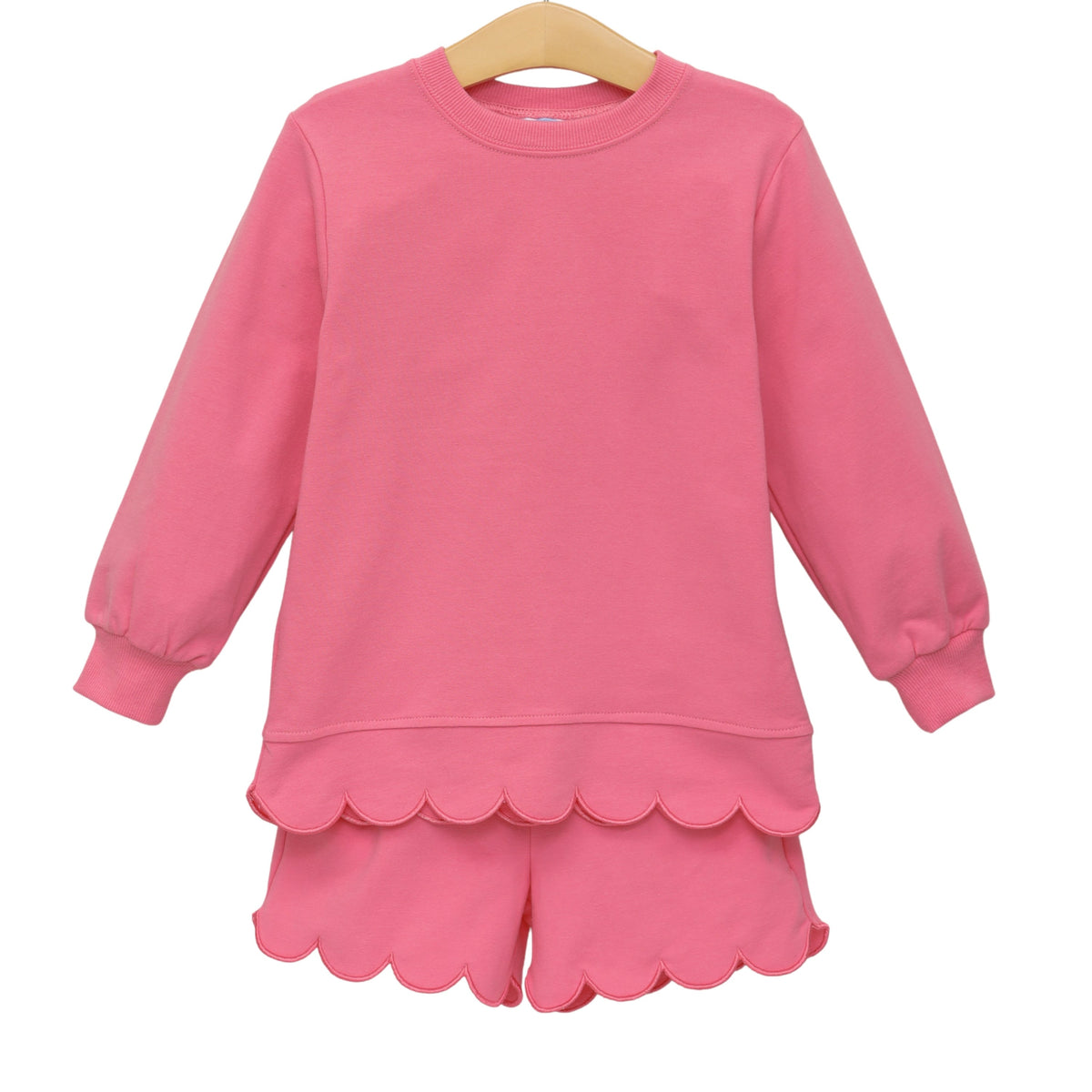 Sophia Scalloped Set - Pink from Anderson Parker