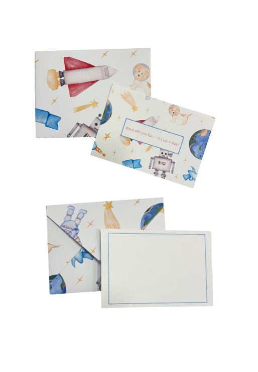 Space Greeting Cards from Anderson Parker