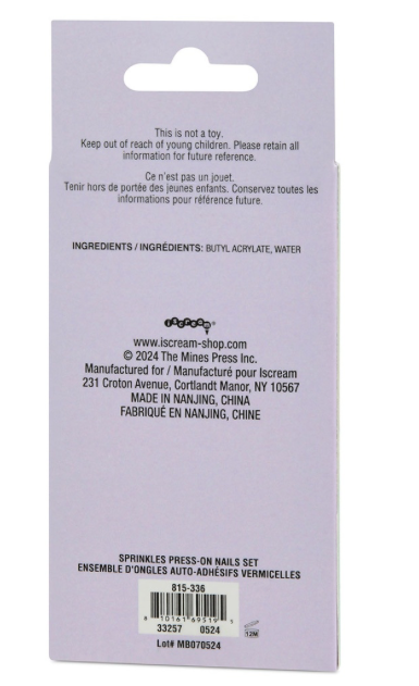 Sprinkles Press On Nail Set from Anderson Parker