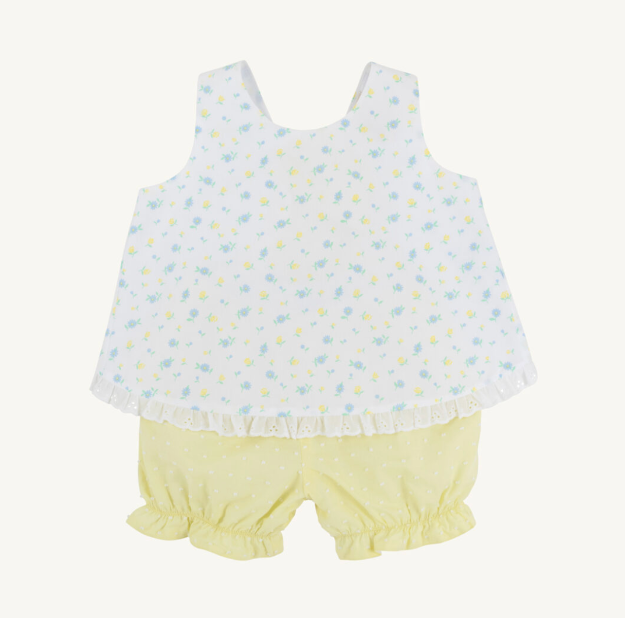 Susy Swing Top Set - Broadcloth - Dunwoody Daisy/York Yellow and Worth Ave White Dallas Dot from Anderson Parker