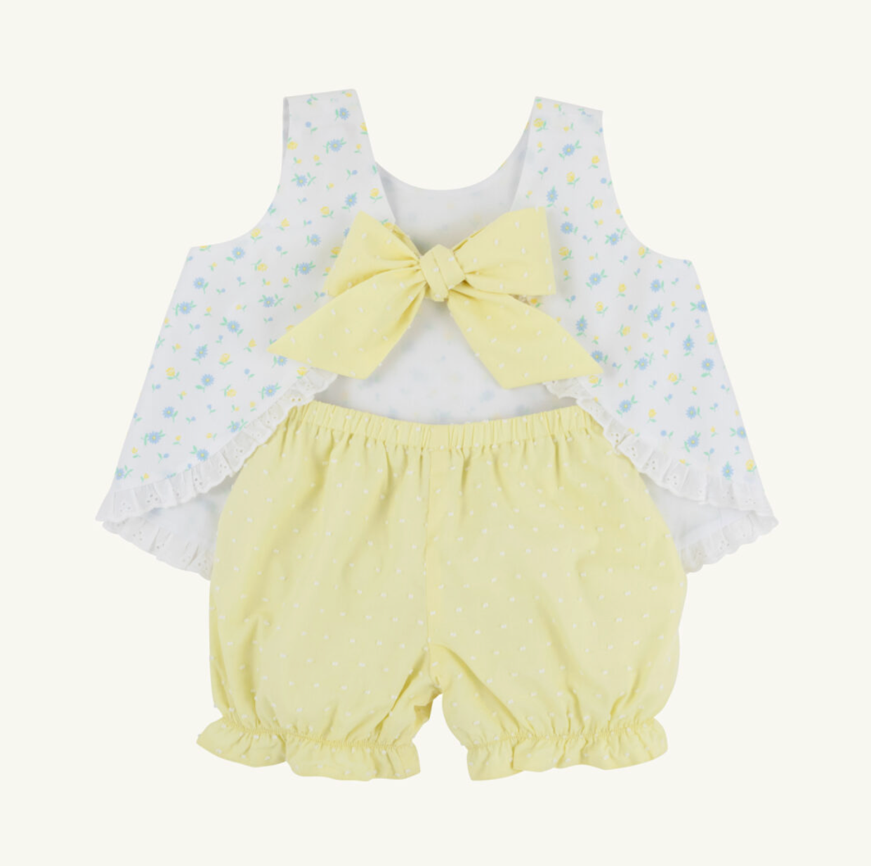 Susy Swing Top Set - Broadcloth - Dunwoody Daisy/York Yellow and Worth Ave White Dallas Dot from Anderson Parker