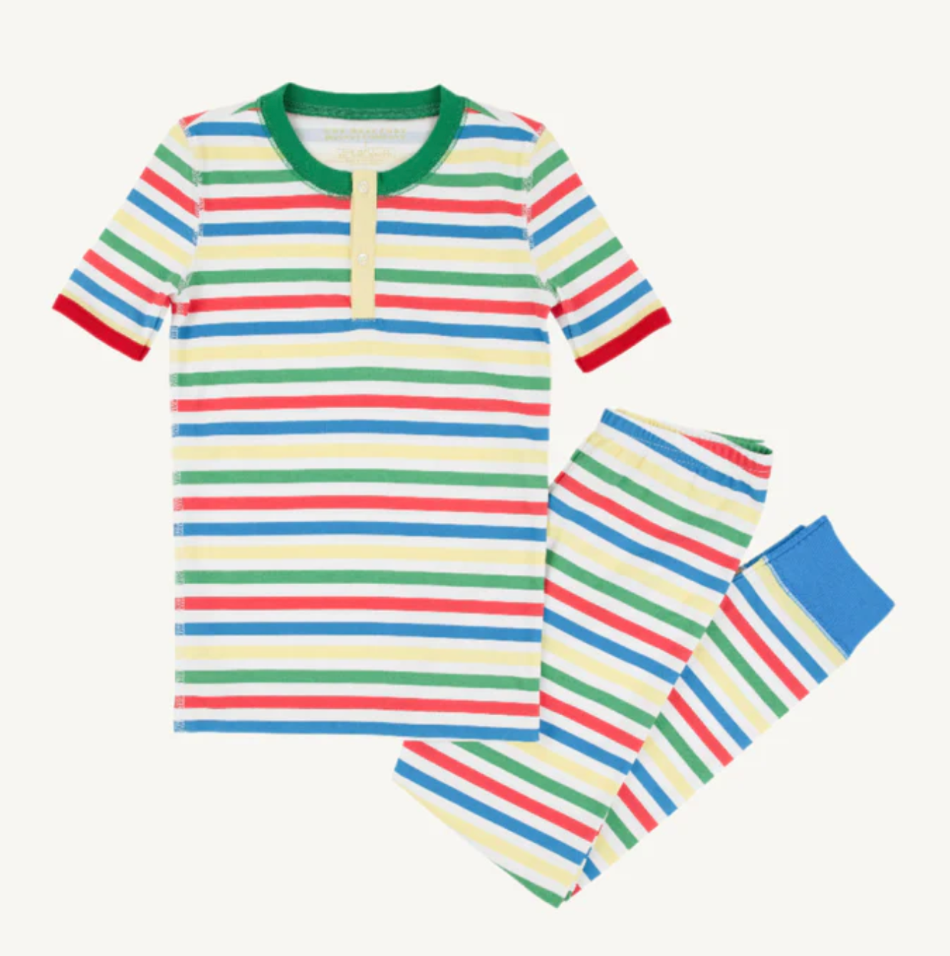Sutton's Short Sleeve Set - Portland Sealife Stripe from Anderson Parker
