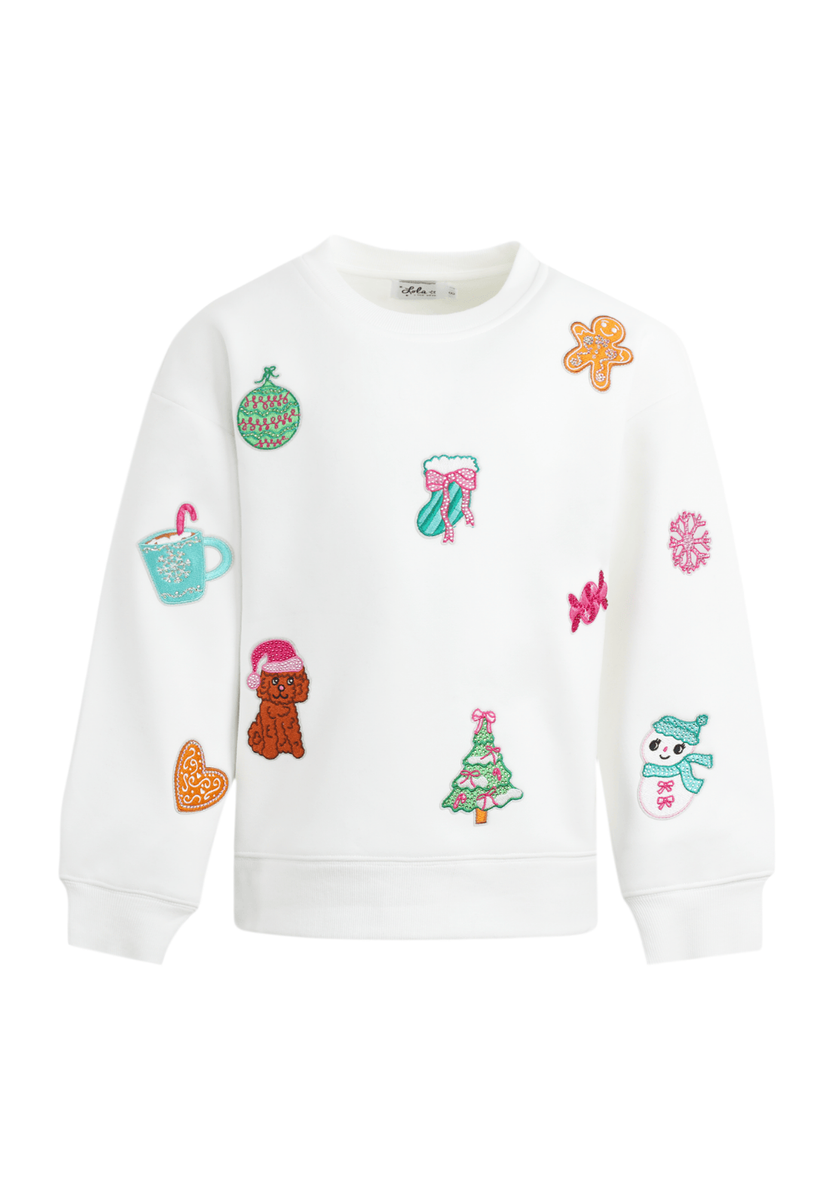 Sweet Holiday Patch Sweatshirt from Anderson Parker