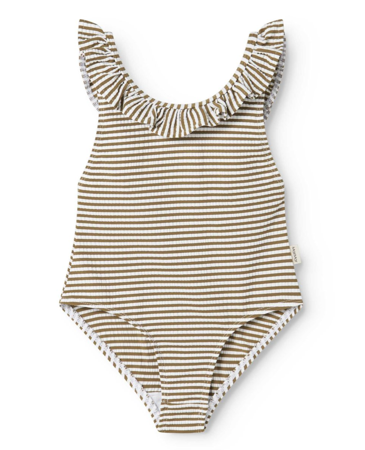 Swilla Bathing Suit - Dark Bronze Stripe from Anderson Parker