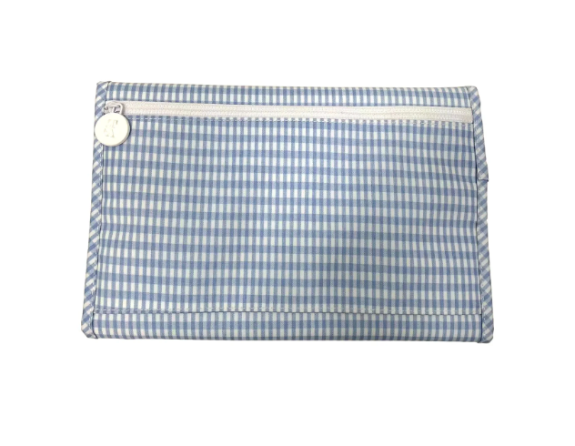 TRVL Changing Mat - Game Changer - Gingham Mist from Anderson Parker