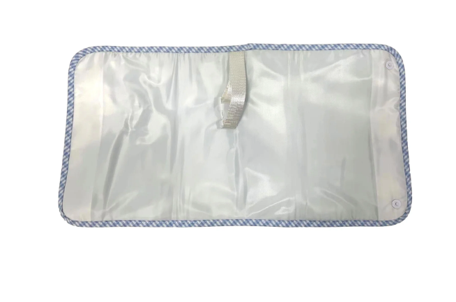 TRVL Changing Mat - Game Changer - Gingham Mist from Anderson Parker