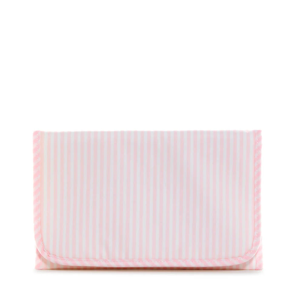 TRVL Changing Mat - Game Changer - Pimlico Stripe Pink from Anderson Parker