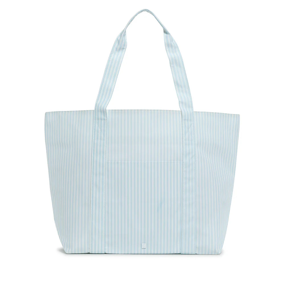 TRVL Jumbo Tote - X-Large Tote - Pimlico Stripe Blue from Anderson Parker
