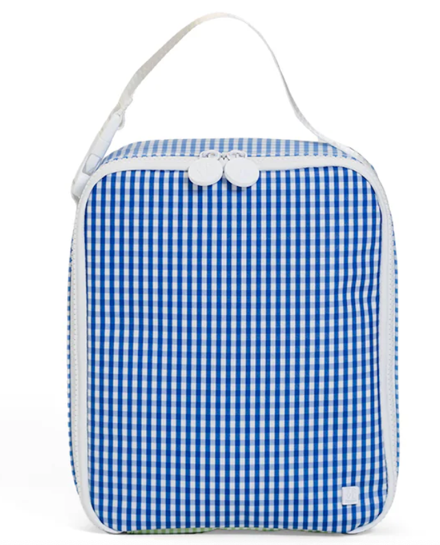 TRVL LUNCH BOX Insulated Lunch Bag - PATCH BLUE from Anderson Parker