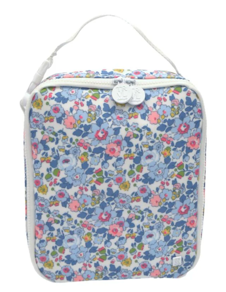 TRVL Lunch Box Insulated Bag - Bridgehampton Floral Info from Anderson Parker