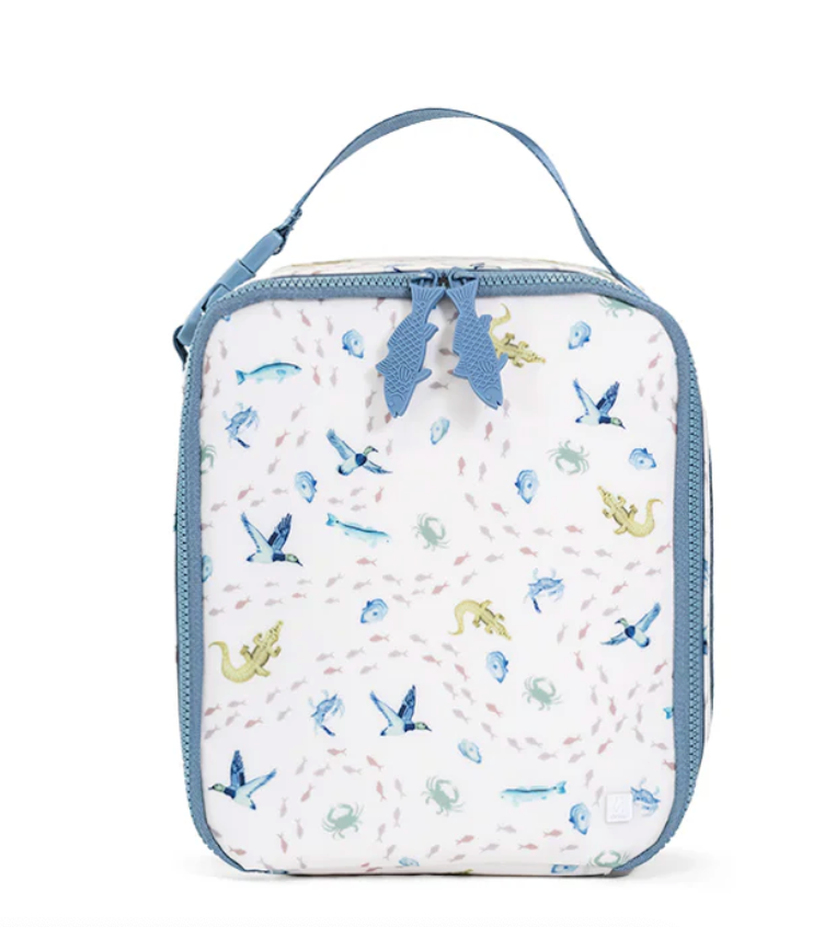 TRVL Lunch Box Insulated Bag - Coastal Tides from Anderson Parker