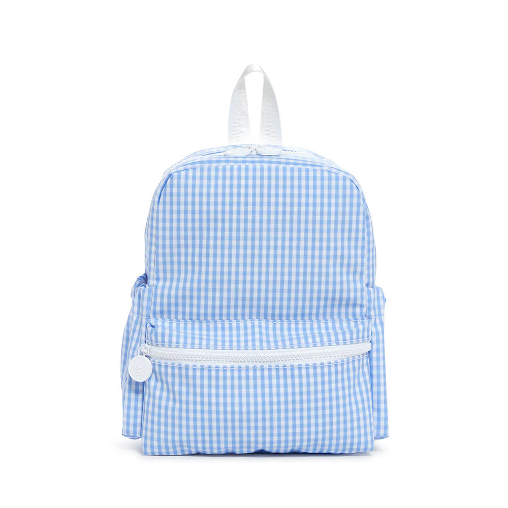 TRVL Mini Backer - Gingham Sky from Anderson Parker