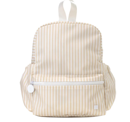 TRVL Mini Backer - Pimlico Stripe Sand from Anderson Parker