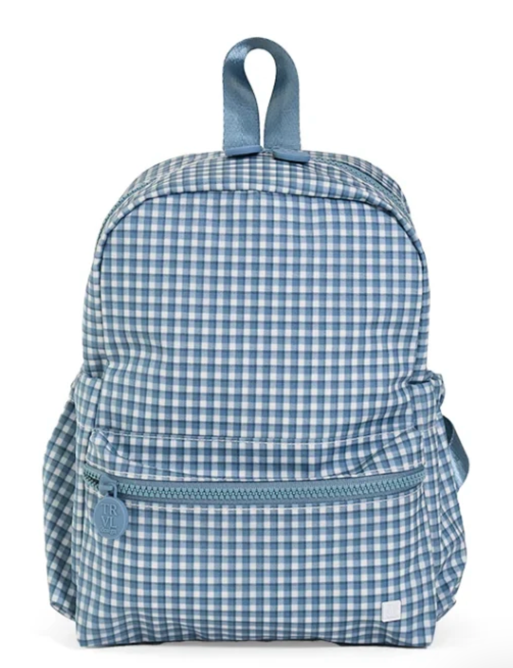 TRVL Mini Backer - Rodeo Check Indigo from Anderson Parker