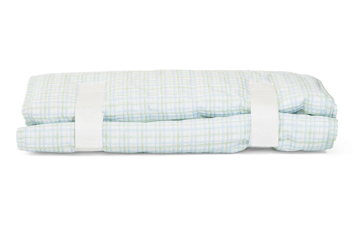 TRVL Nap Mat - Rest Up! - CLASSIC PLAID GREEN from Anderson Parker